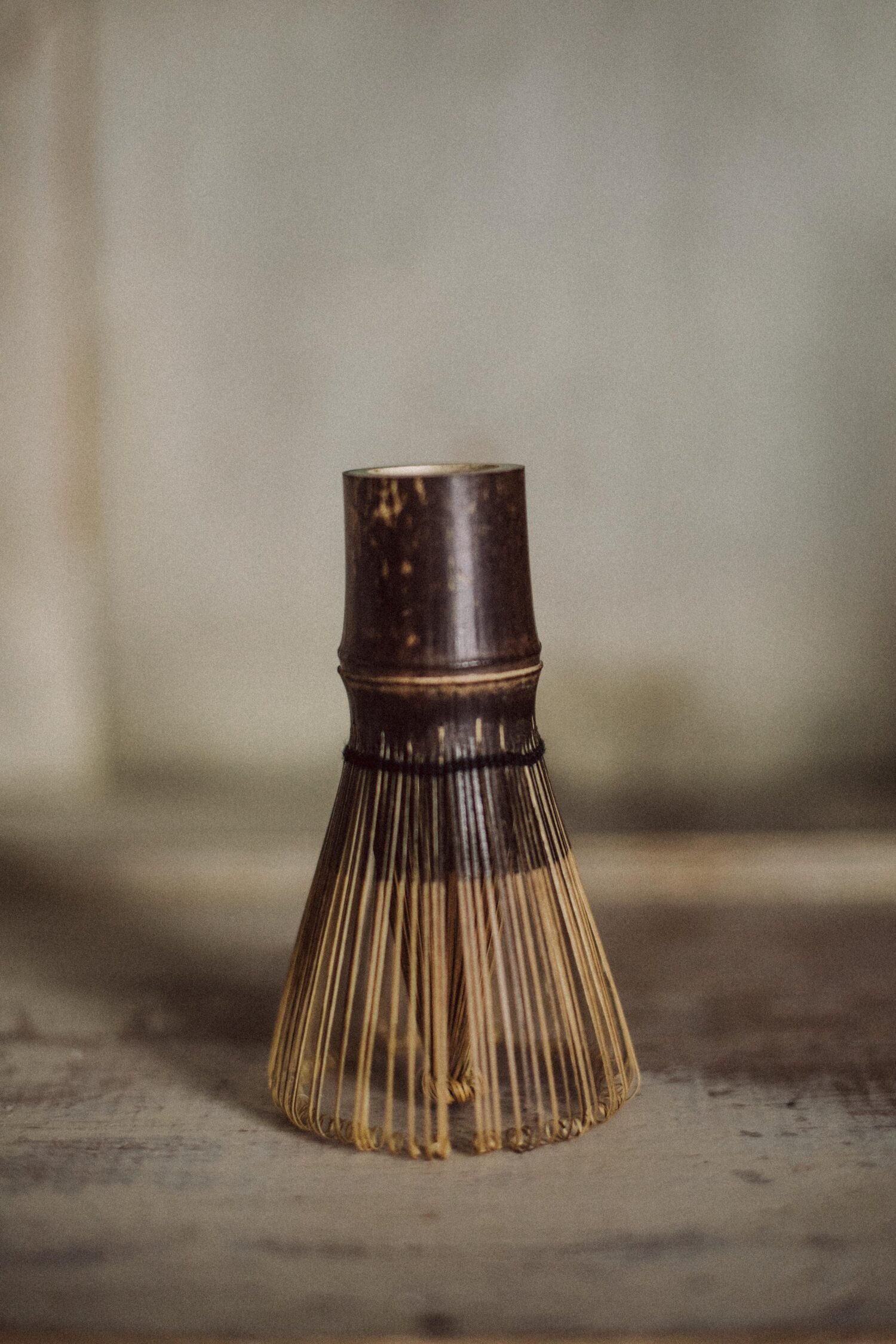 Matcha Whisk and Scoop in Dark Bamboo - Image 2