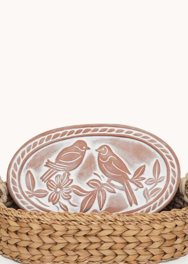 Handmade Bread Warmer & Wicker Basket